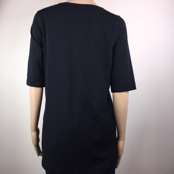 Heide Ost Black Short Sleeve Tunic - Picture 3 of 5